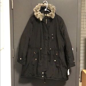 Steve Madden Women's Plus Size Talson Parka Jacket